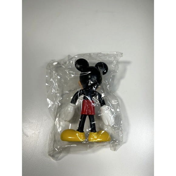 Vintage New Sealed Walt Disney World Resort Mickey Mouse  4" Tall PVC Figure. - Picture 2 of 3
